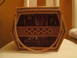 Woven decorative bag