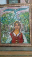 JÁK PÉTER olaj/vászon 61x50 2020/21 SZÉKELY IMA