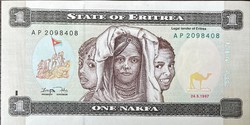 1 Eritreai Nakfa (UNC)