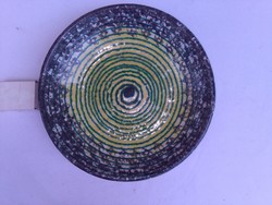 Art deco ceramic wall plate, wall plate