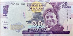 20 Malawi Kwacha (UNC)