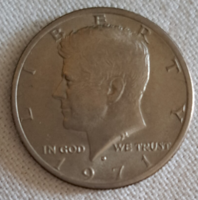 1971. Kennedy half dollar usa (63)