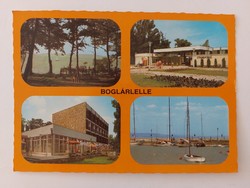 Régi képeslap Balaton retro fotó levelezőlap Boglárlelle
