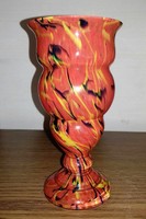 Xtra special antique Czech goblet vase