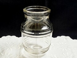 Nagyon régi jelzett Óceán üveg tároló, esetleg váza 1 literes