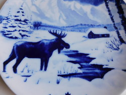 Canadian moose - year plate 1974