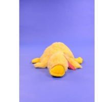 Yellow duck plush animal 60 cm plush figure