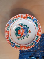 Painted plate deep plate folk pattern can be hung