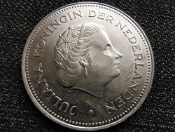 Netherlands 25th Anniversary of Liberation.720 Silver 10 Guilders 1970 (id23367)