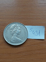 English England 10 pence 1976 ii. Elizabeth copper-nickel, s431