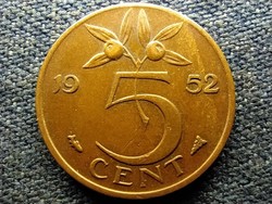 Netherlands i. Julianna (1948-1980) 5 cents 1952 (id67231)