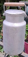 Aluminum milk jug