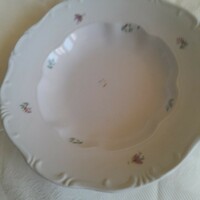 Antique baroque Zsolnay plate