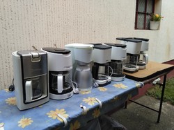 Tea and coffee makers for sale.