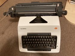 Működőképes Olympia SG-3 írógép mechanikus 1971