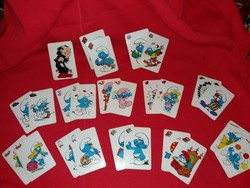 Retro magyar HUPIKÉK TÖRPIKÉK Fekete Péter játék kártya a képek szerint