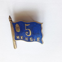 M.Kir. 5. Honvéd infantry regiment badge