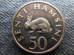 Tanzania 50 cents 1966 pp rare (id73317)