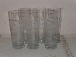 Dreher sörös üveg pohár ( 0.5 Literes, 6 db. )