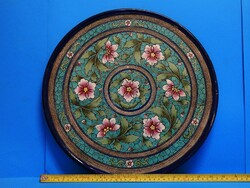 Ignác Fischer manufactory bpest, rare plate-cake plate, in excellent condition, approx. 1890