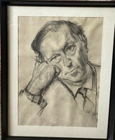 Frank Frigyes - dr. Molnár Antal portréja