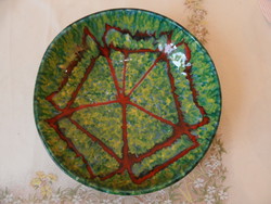 Ceramic wall plate with gift tag