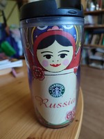 Starbucks matryoshka doll tumbler 2007