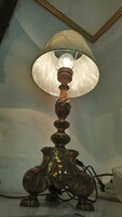 Antik Bronz Tökéletesen Működő Lámpa ,Ritkaság !