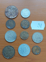 10 mixed coins 31
