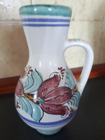 Folk ceramic jug / vase