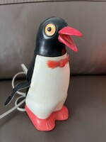 Régi karácsonyi pingvin távirányítós játék karácsonyfadísz
