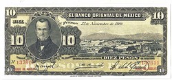 Mexikó 10 Mexikói peso 1910 REPLIKA