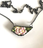 Necklace made of Kispest granite - handmade