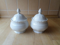 Eschenbach bavaria white porcelain sugar bowl - piece