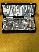 Silver travel set in original box - klinkosch