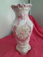 Beautiful, romantic old earthenware vase