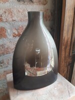 Belgian glass vase
