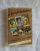 Retro cassette 17.: Károly Kadlott - golden wedding (fun music, light music, sheet music)