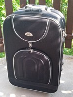 Modern fekete  bőrönd   Euro Emporio  ----- utazó táska