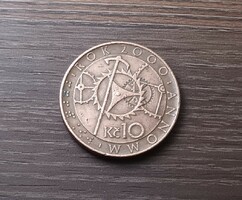 10 korona,Csehország 2000