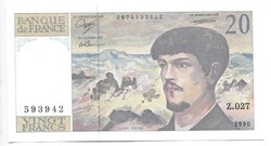 20 frank francs 1990 Franciaország