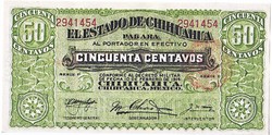 Mexikó 50 Mexikói centavo 1915 REPLIKA