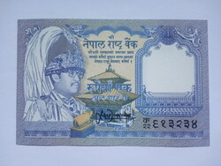 Unc 1 rúpia Nepál 1991  !!