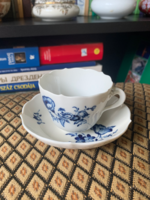 Meissen porcelán kávés csésze