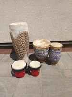 African ceramic tribal drums. Negotiable