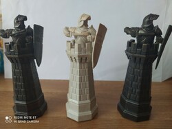 Harry potter wizard chess rook figure