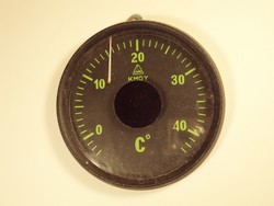 Old gauge thermometer with ganz kmgy marking