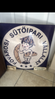 Fővárosi Sütőipari Vállalat cégér,cégtábla.