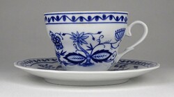 1N174 Régi jelzett kék-fehér Kahla porcelán kávéscsésze