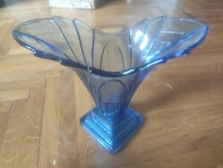 Art deco glass vase